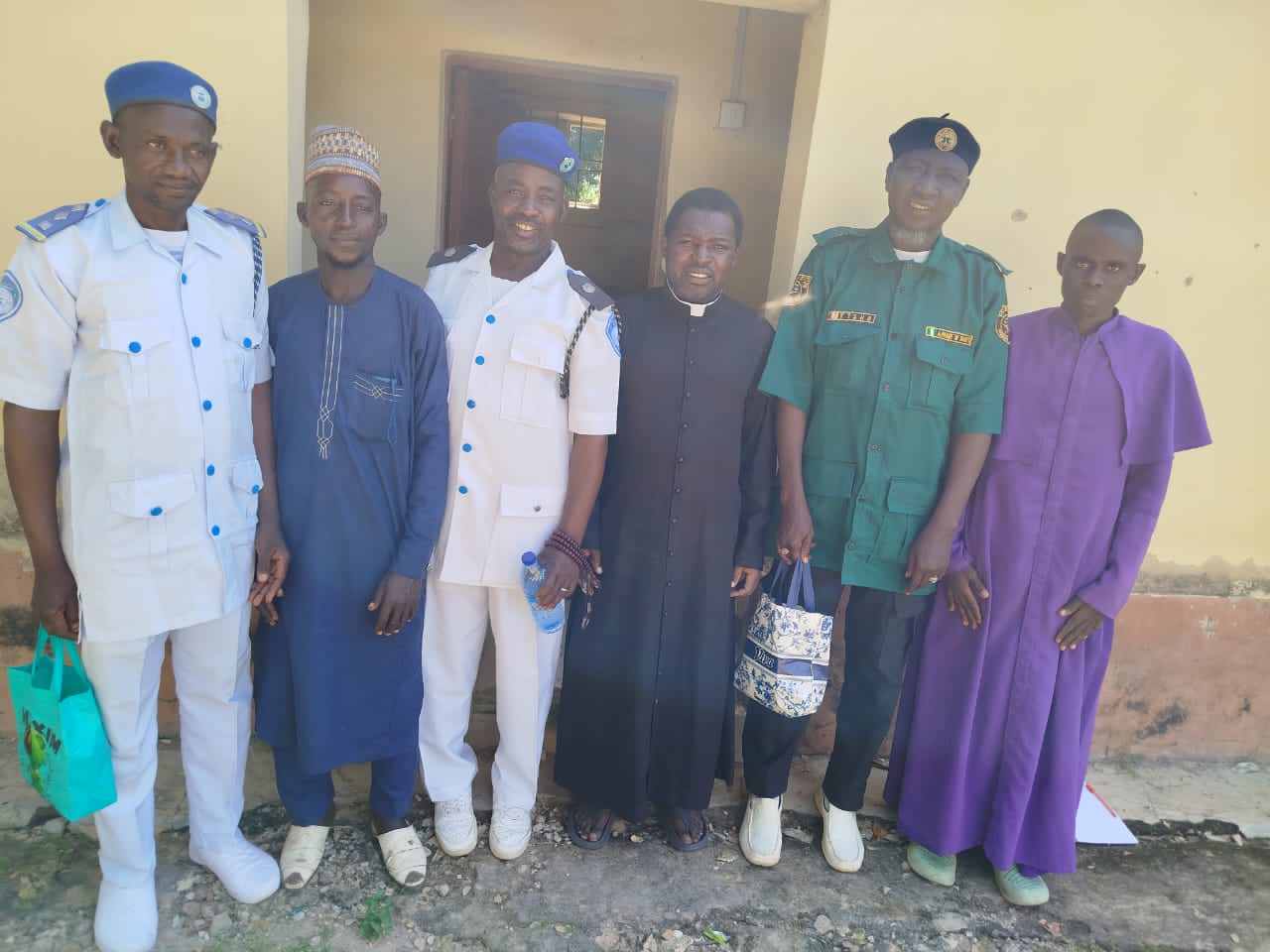 Hisbah of Karfi Ward Pays Courtesy Visit to St. Joseph’s Parish Priest