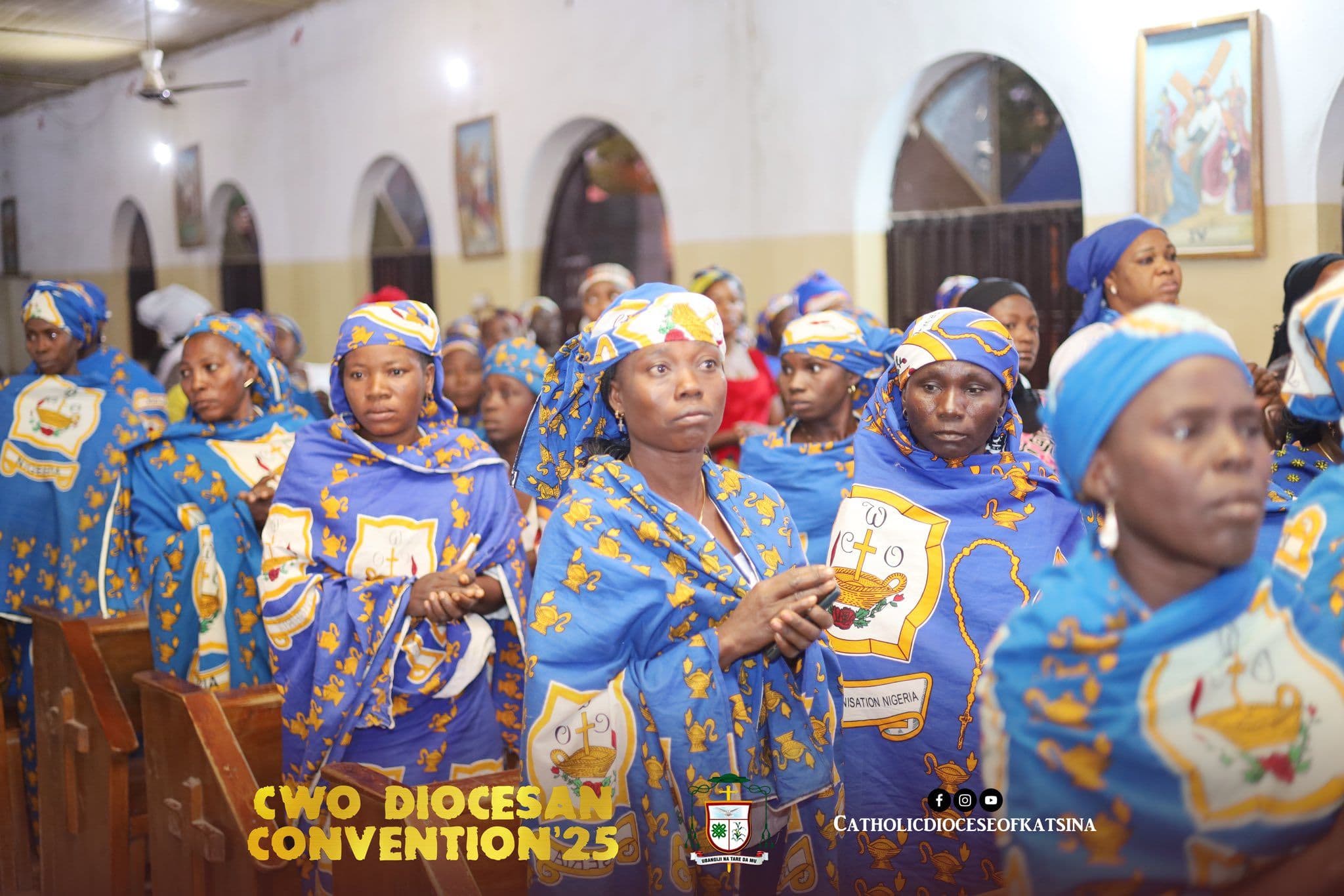 CWO Maiden Diocesan Convention Concludes with Solemn Mass in Katsina